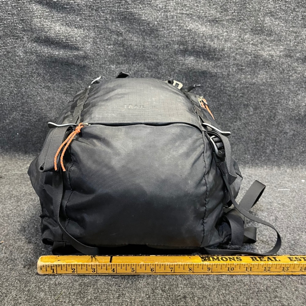REI Co-op 168486 Trail 25 Backpack Womens Black Hiking Pack Bag w/ Rain Cover - Picture 8 of 16
